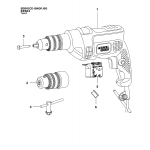 Black&Decker KR504 Type2